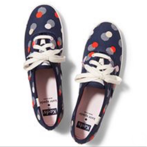 (Sold) Keds x Kate Spade Champion Polka Dot Sneake - Picture 4 of 8